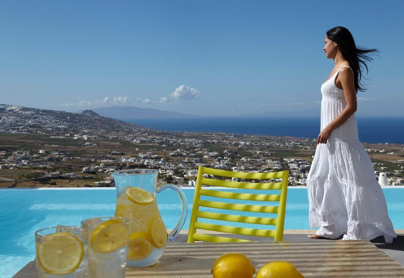 North Santorini A Luxury Spa Hotel Пиргос Экстерьер фото