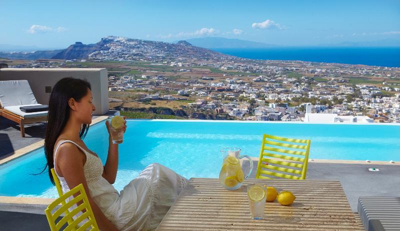 North Santorini A Luxury Spa Hotel Пиргос Экстерьер фото